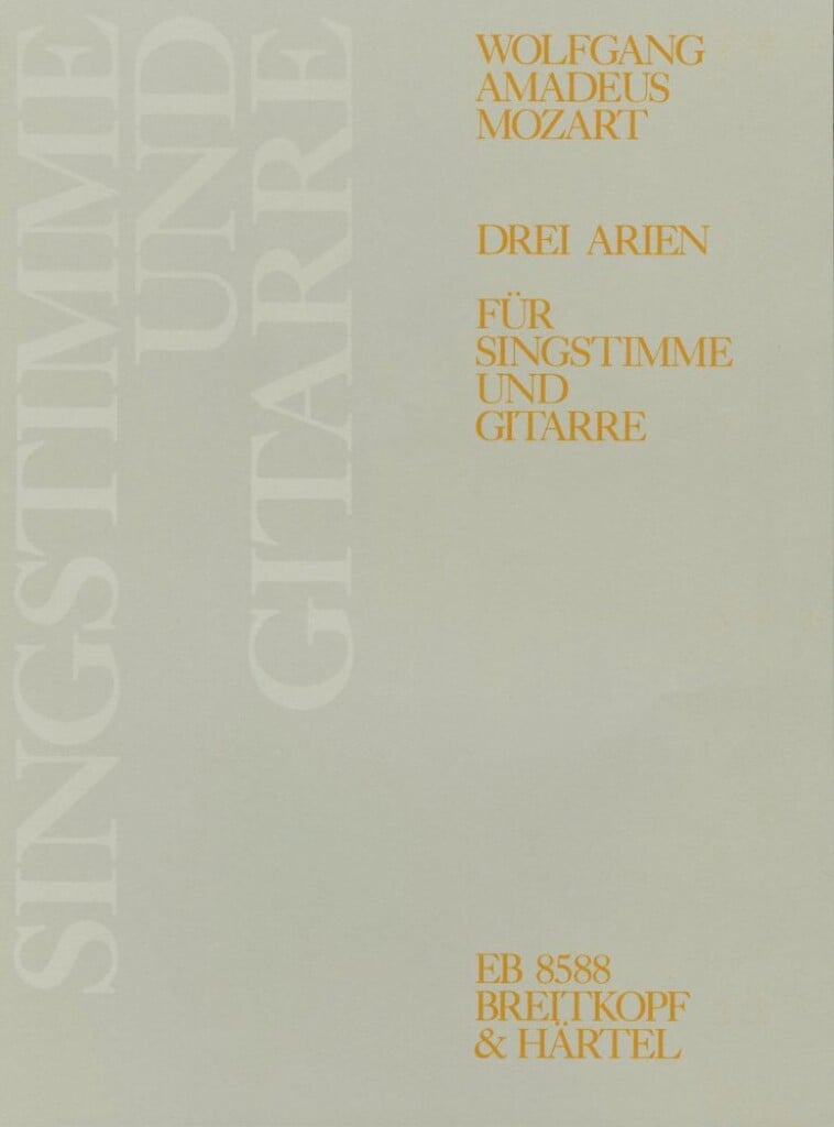 Drei Arien(Nozze,Don Giovanni)
